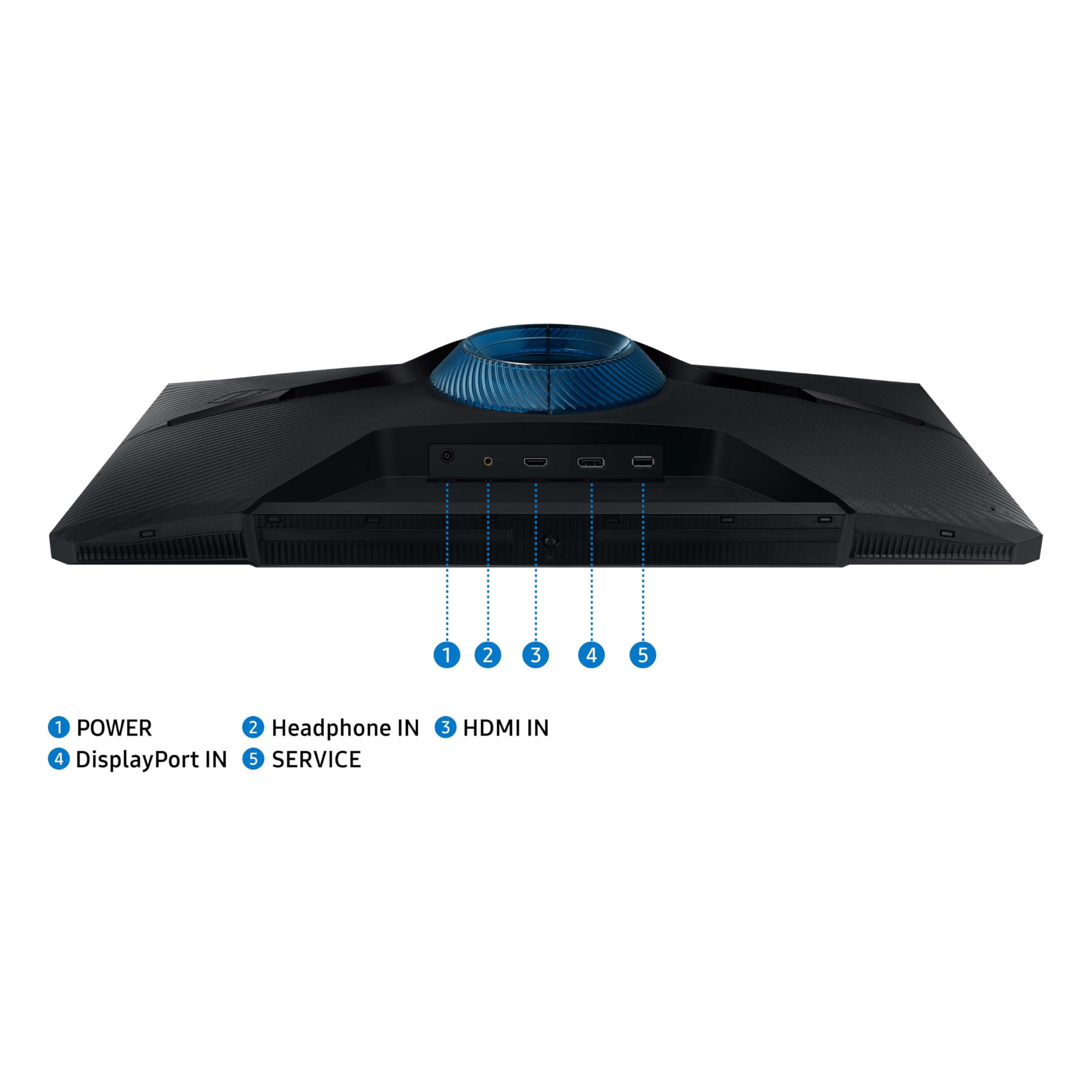 SAMSUNG SAMSUNG 32-Inch Odyssey G3 (G30D) Series FHD Gaming Monitor, 1ms, 180Hz, AMD FreeSync, Adjustable Stand, Black Equalizer, Virtual Aim Point, Eye Saver Mode, Flicker-Free, LS32DG302ENXZA, 2024