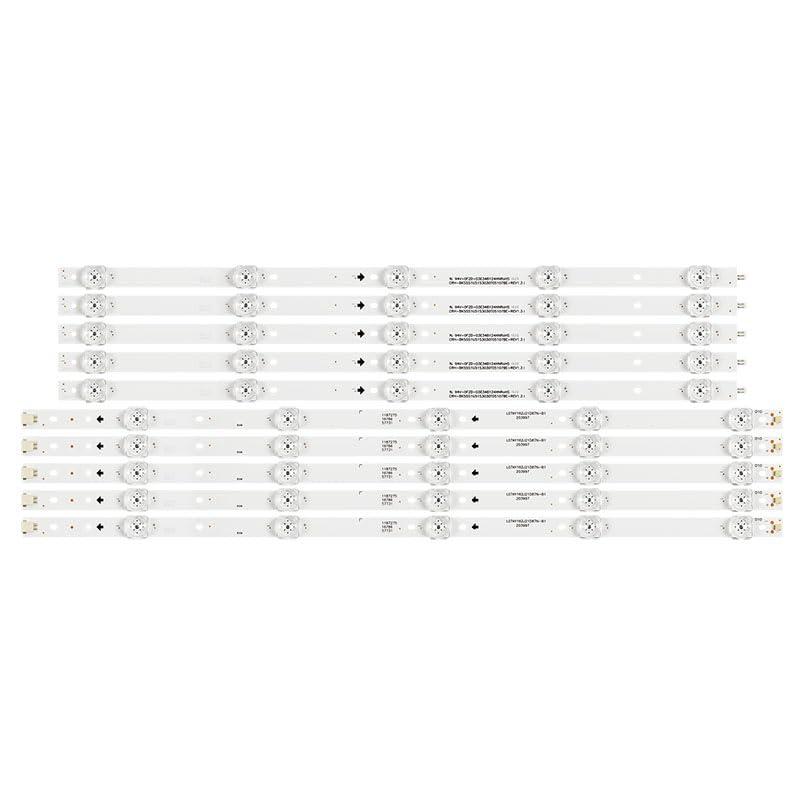 FEILUDE FEILUDE 5Pcs LED Strip H55A6120 HZ55H50Y HZ55A65 CRH-BK55S1U51S3030T05107BE-REV1.3 B I W JS L2 E5 Bum S10 1 HD550S1U51-T0S1GMROH