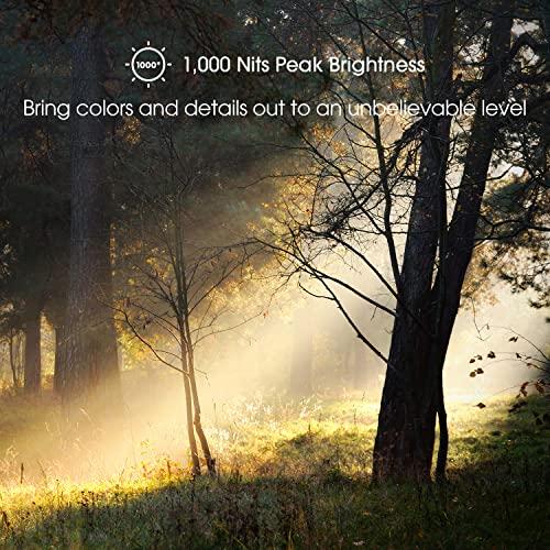 Hisense Hisense ULED Premium 65U7G QLED Series 65-inch Android 4K Smart TV with Alexa Compatibility, 1000-nit HDR10+, Dolby Vision & Atmos, 120Hz, HDMI 2.1, Game Mode Pro