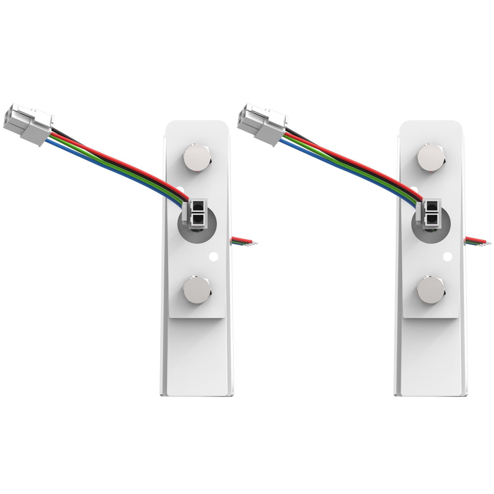 CreativeAudio Wet Sounds REV 10 HD 10\" Horn Loaded Compression Driver Tower Speakers with XW Grills & ADP-REV-HD-X-B X-Mount, 300 Watts RMS, Black, Pair