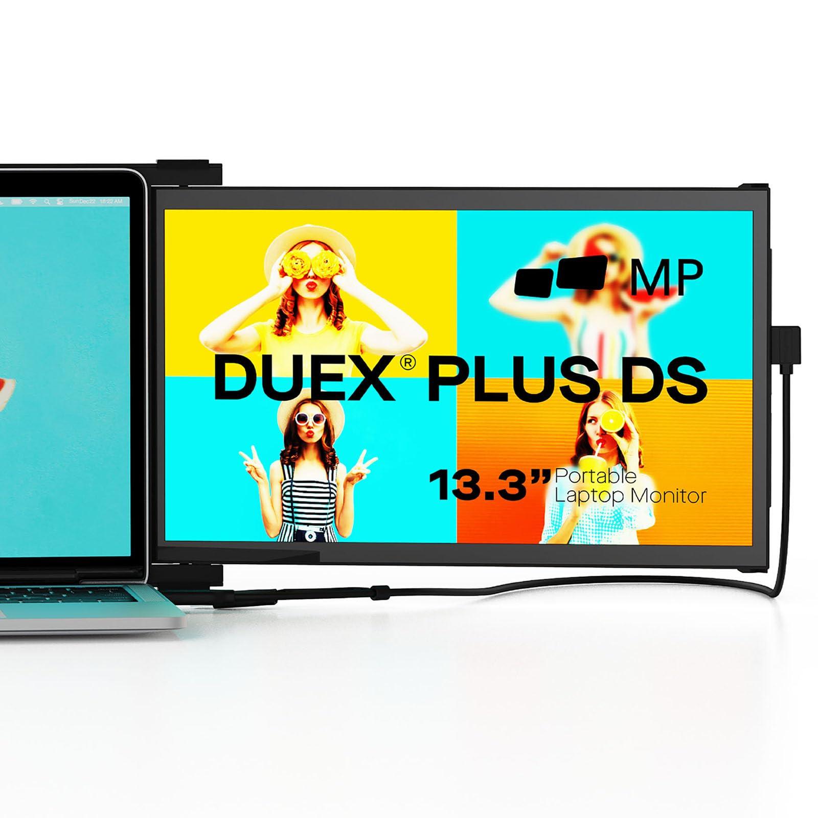Duex Duex Plus DS 2024 Mobile Pixels 13.3\" Full HD IPS 1080P Portable Monitor, Laptop Screen Extender, Type-C/HDMI Plug and Play, Support Windows/Mac/Android/Switch Compatible