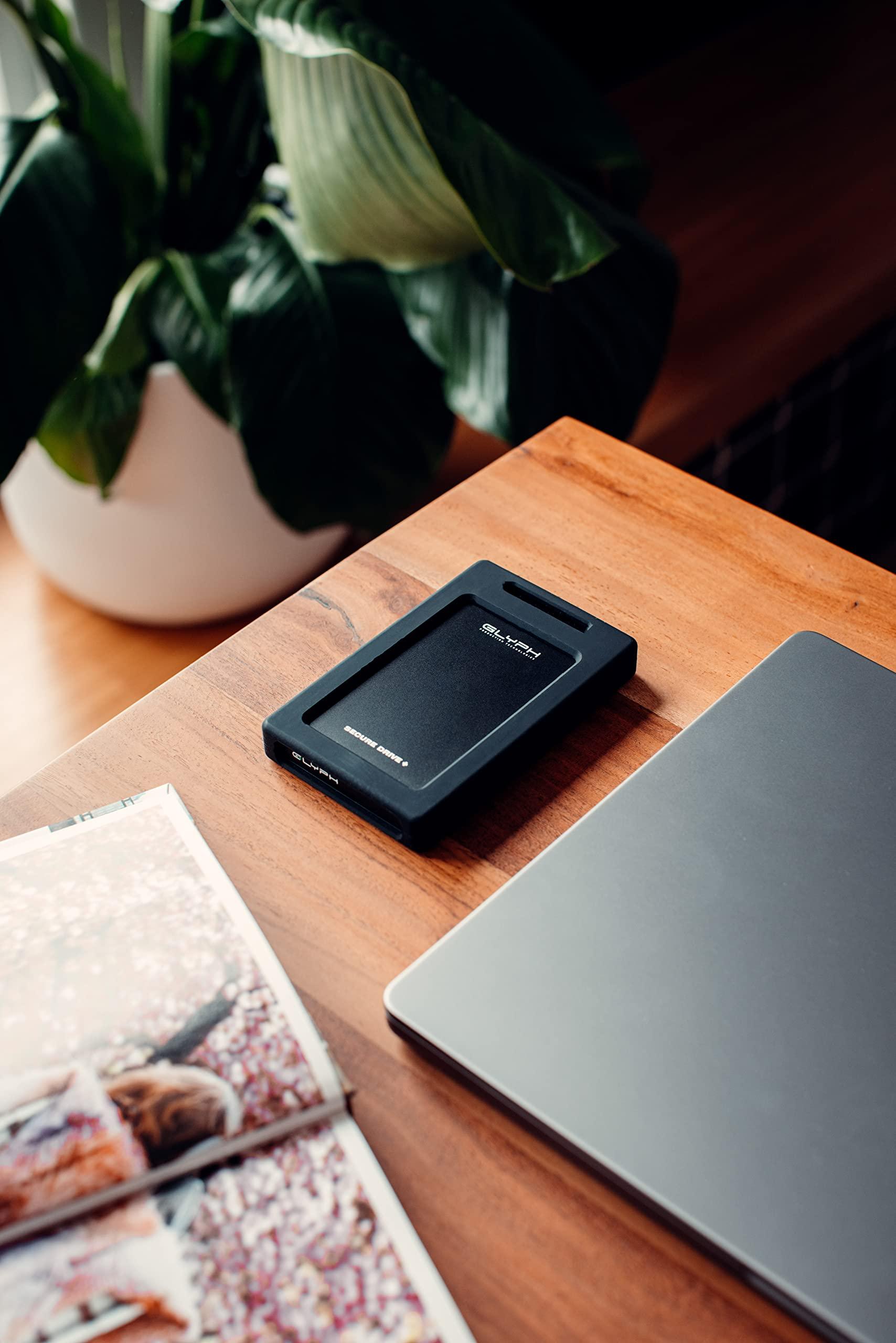 Glyph Production Technologies Glyph SecureDrive+ 8TB Professional Encrypted Rugged Mobile SSD with Bluetooth