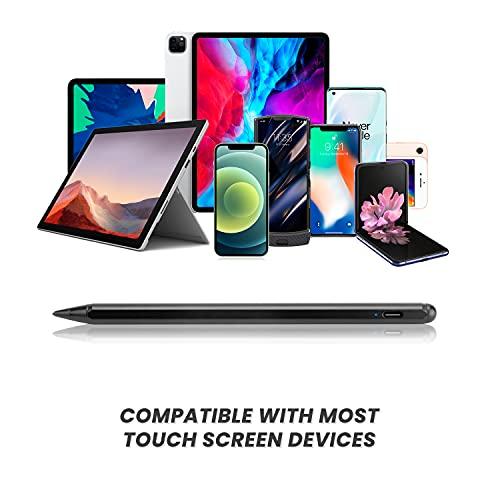 EDIVIA Electronic Stylus Pen for Amazon HD Fire 10/8 Tablet Pencil, Active Digital Capacitive Pen for Amazon Fire HD 10 Tablet, High Precision with Ultra Fine Tip,Good at Drawing and Writing,Black