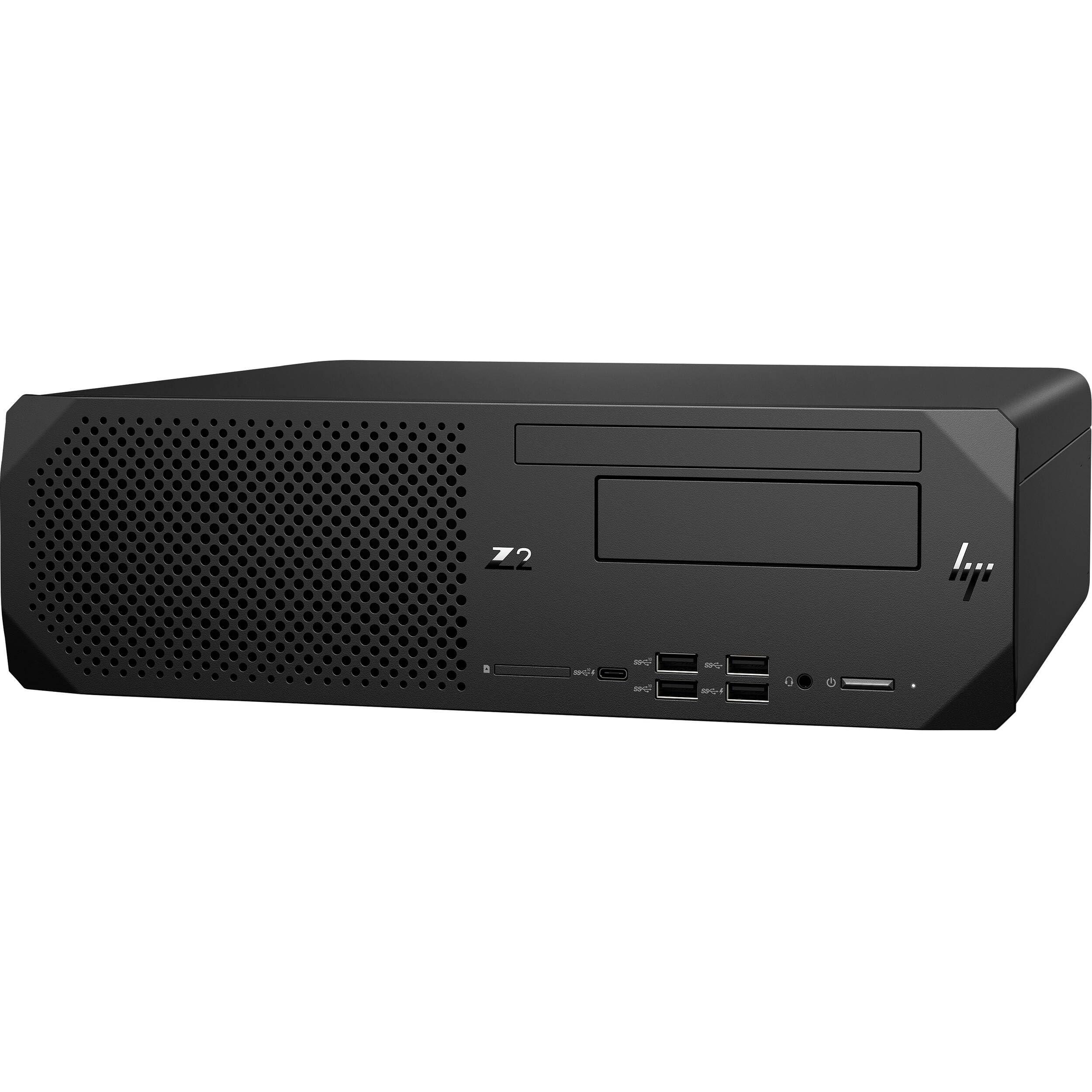 HP HP Z2 G5 SFF Workstation Desktop PC (Intel i5-10500 vPro, 32GB RAM, 1TB SSD, 6-Core(Beat i7-9750H)) Small Form Factor, Keyboard, Mouse, Display Port, Ethernet, Win 11 Pro (Renewed)