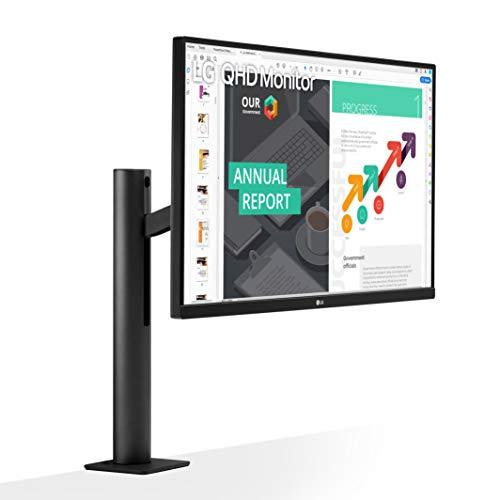 LG LG 27QN880-B 27" QHD (2560x1440) Ergo IPS Monitor with HDR 10 Compatibility and USB Type-C Connectivity, Black