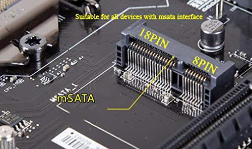 Dogfish SSD mSATA 32GB Dogfish Internal Solid State Drive High Performance Hard Drive for Desktop Laptop SATAII 6Gb/s