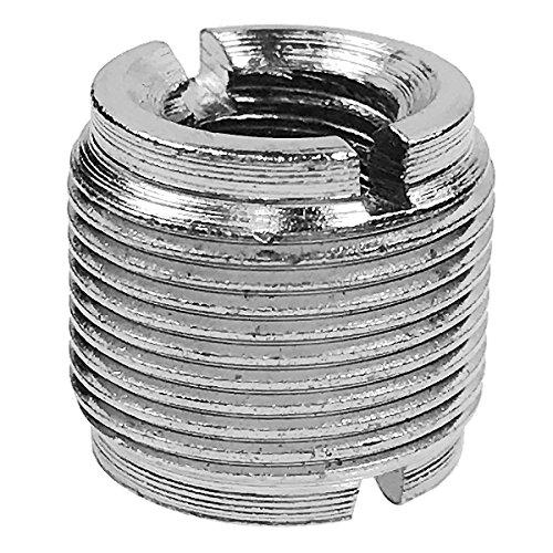 Foto&Tech Foto&Tech Metal Adapter 5/8-Inch Male to 3/8-Inch Female Mic Screw for Mic Microphone Stand (Silver)