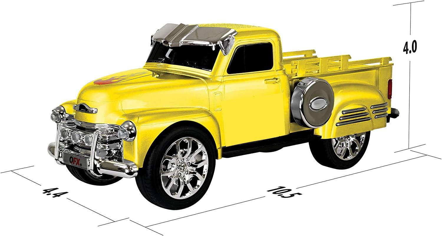 Audiobox Audiobox 1953 Chevy 3100 Pickup Truck Replica Vintage Bluetooth Speaker TWS, USB, FM, TF (Black Hot Rod)