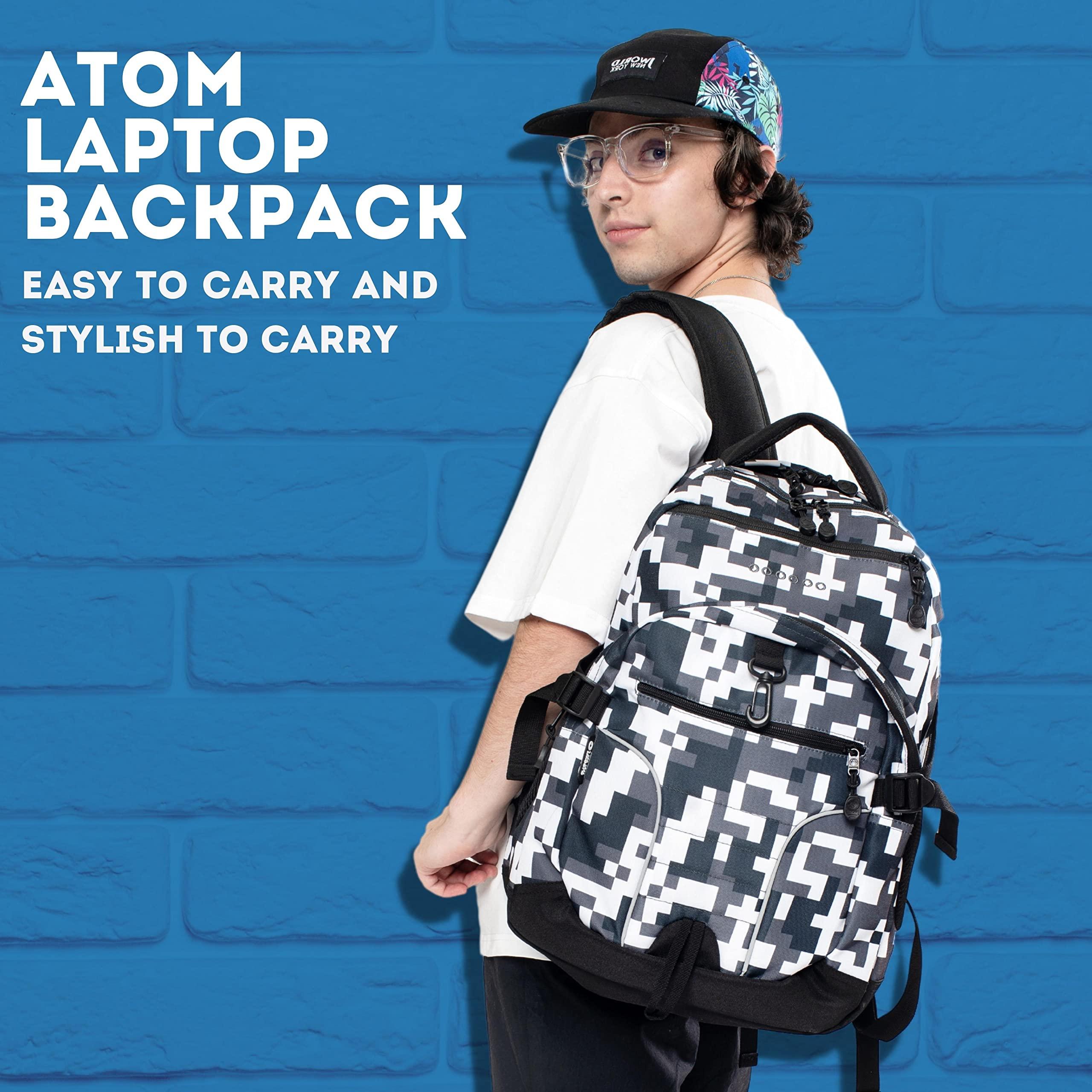 J World New York J World New York Atom Multi-Compartment Laptop Backpack, Heat, One Size