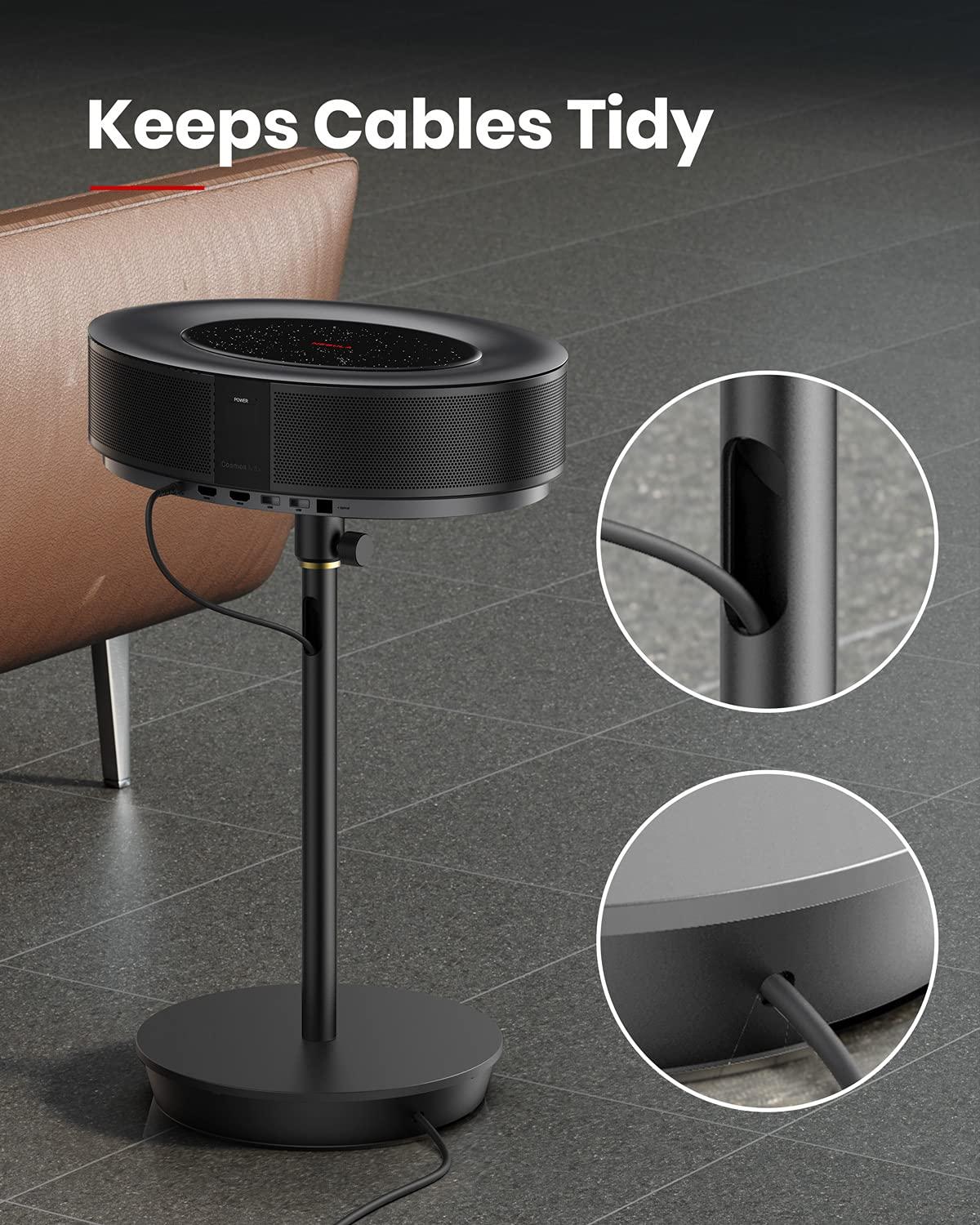 NEBULA NEBULA Projector Lightweight and Adjustable 3-ft Floor Stand, Fits Projectors Cosmos 4K SE, Cosmos Laser 4K, Mars 3 Air, Universal Mount, Cable Storage