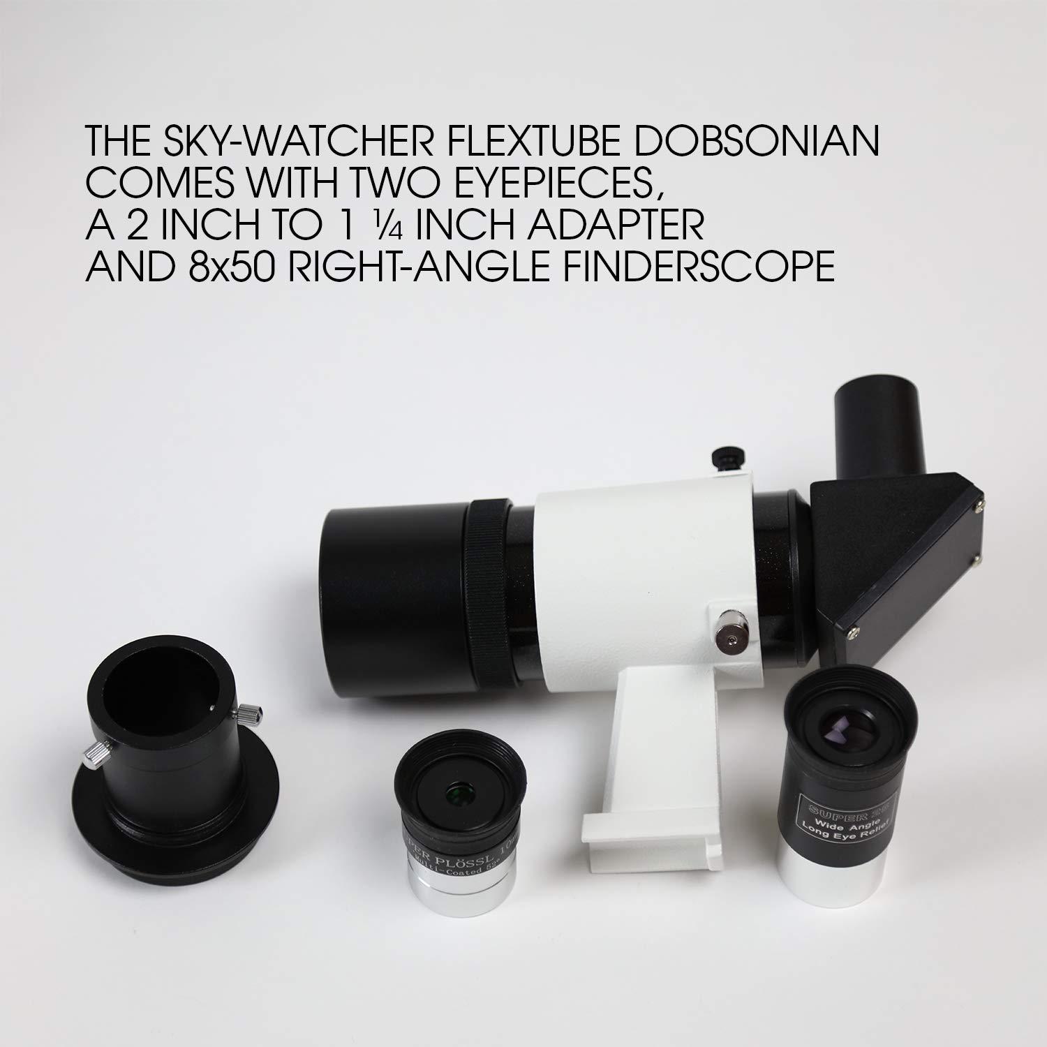 Sky Watcher Sky-Watcher Flextube 200 Dobsonian 8-inch Collapsible Large Aperture Telescope Portable, Easy to Use, Perfect for Beginners (S11700)
