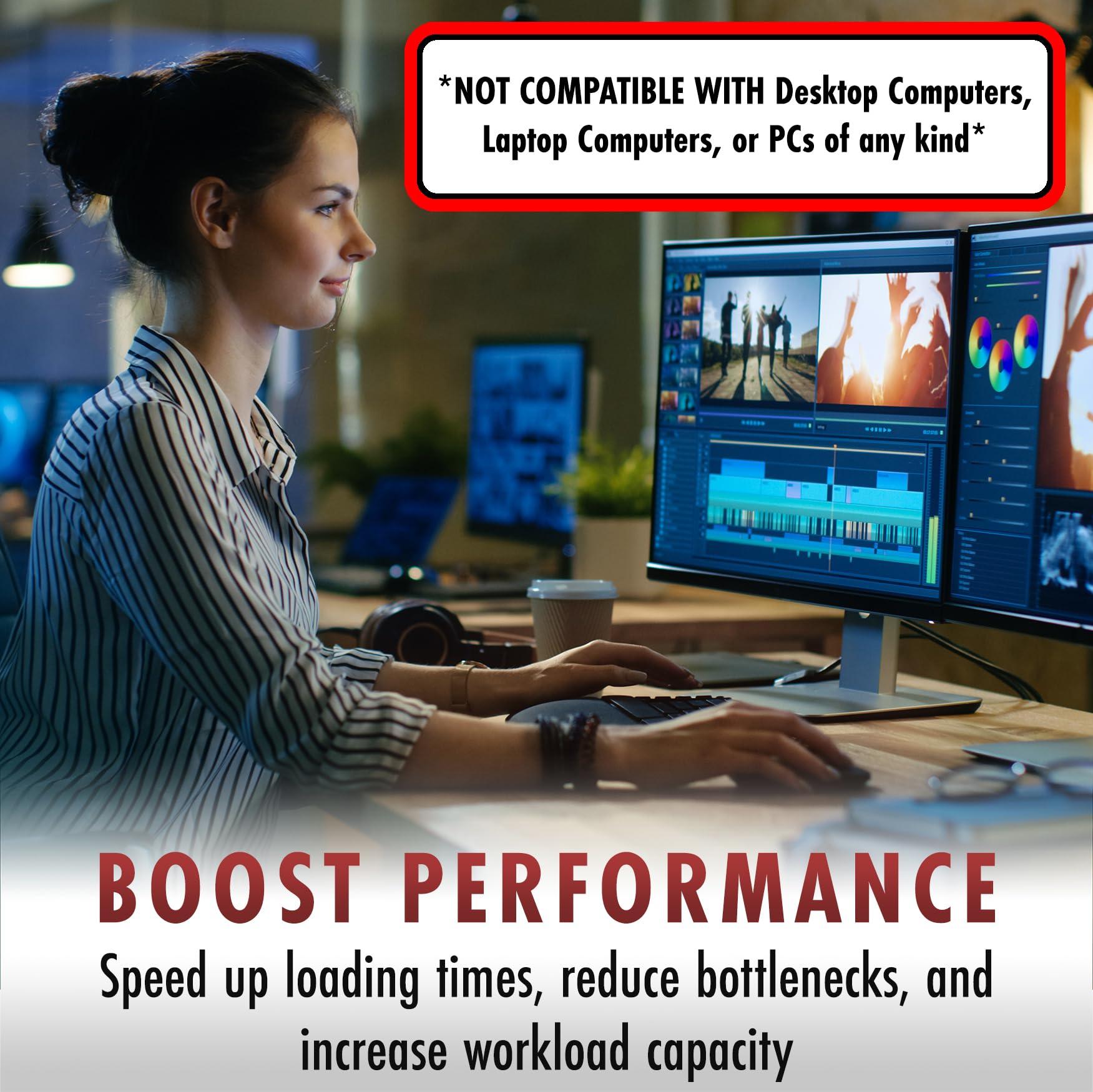 A-Tech A-Tech 32GB Kit (2x16GB) DDR4 2400MHz PC4-19200 ECC RDIMM 2Rx4 Dual Rank 1.2V ECC Registered DIMM 288-Pin Server & Workstation RAM Memory Upgrade Modules (A-Tech Enterprise Series)