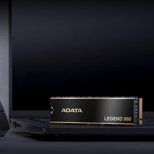 ADATA ADATA Legend 960 2TB PCIe Gen4 x4 NVMe 1.4 M.2 Internal Gaming SSD Up to 7,400 MB/s (ALEG-960-2TCS)