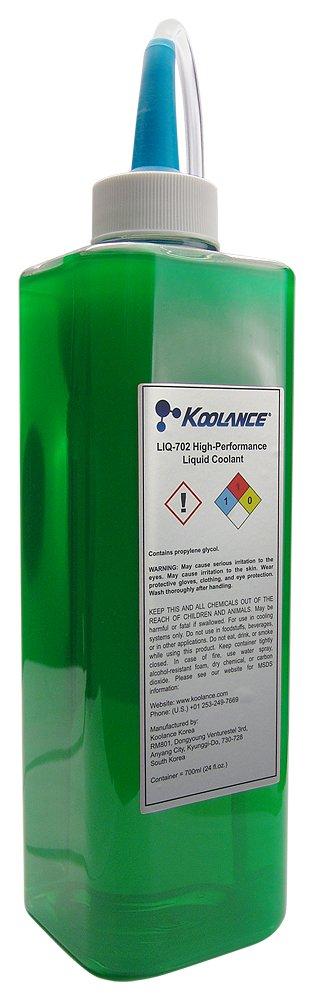 Koolance Koolance LIQ-702GN-B 702 Liquid Coolant, High-Performance, UV Green, 700ml (24 fl oz)