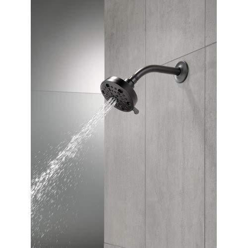 DELTA FAUCET Delta 52638-SS20-PK 5 Setting Contemporary H2OKinetic Showerhead, Stainless