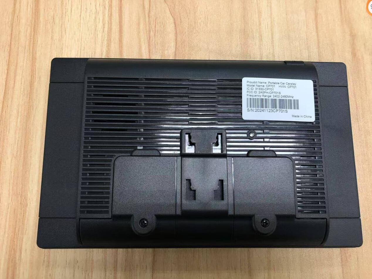 Carpuride Carpuride W901 Pro Portable Carplay & Android Auto with Dula Bluetooth, 9 inch 1080P Touch Screen, Mirror Link/GPS/Siri/FM, Support Truck Dashboard Mounted