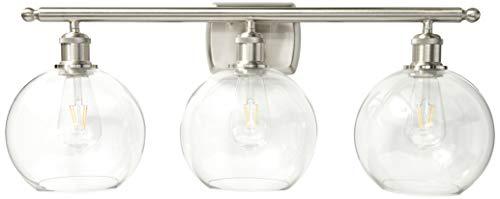 Innovations Innovations 516-3W-SN-G122-LED 3 Light Vintage Dimmable LED Bathroom Fixture, Brushed Satin Nickel