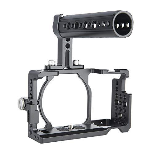 NICEYRIG NICEYRIG Camera Cage Kit for Sony A6400/ A6100/ A6300/ A6000, with Cheese Top Handle Cable Lock Clamp