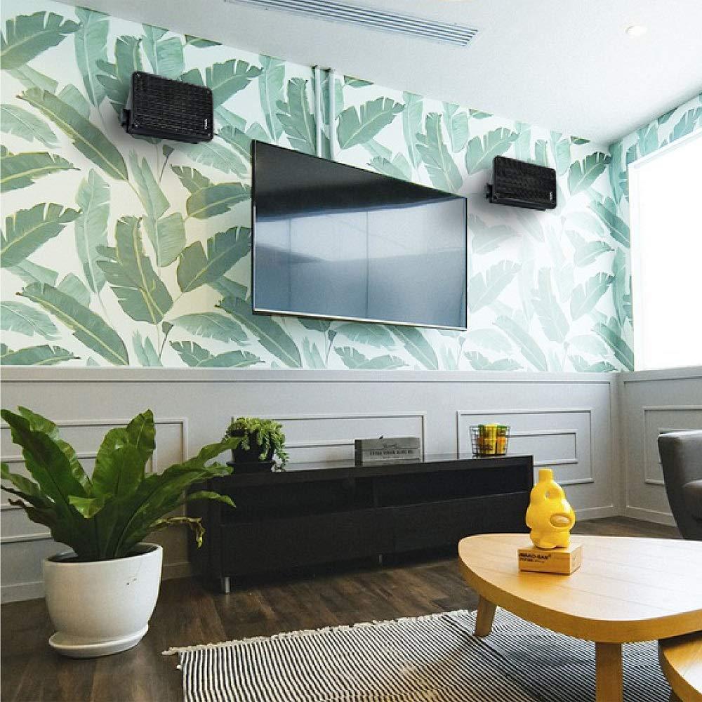 KICKER KICKER KB6 2-Way Full Range Indoor Outdoor Speakers (Pair) | Weatherproof Speakers for Patio Sunroom Garage Poolside in-Home | 6.5 inch woofer, 2x5 inch Horn Tweeter | Quick Mounting System (Renewed)