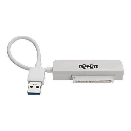 Tripp Lite Tripp Lite 6in USB 3.0 SuperSpeed to SATA III Adapter Cable w/ UASP, 2.5in SATA Hard Drives, White (U338-06N-SATA-W)