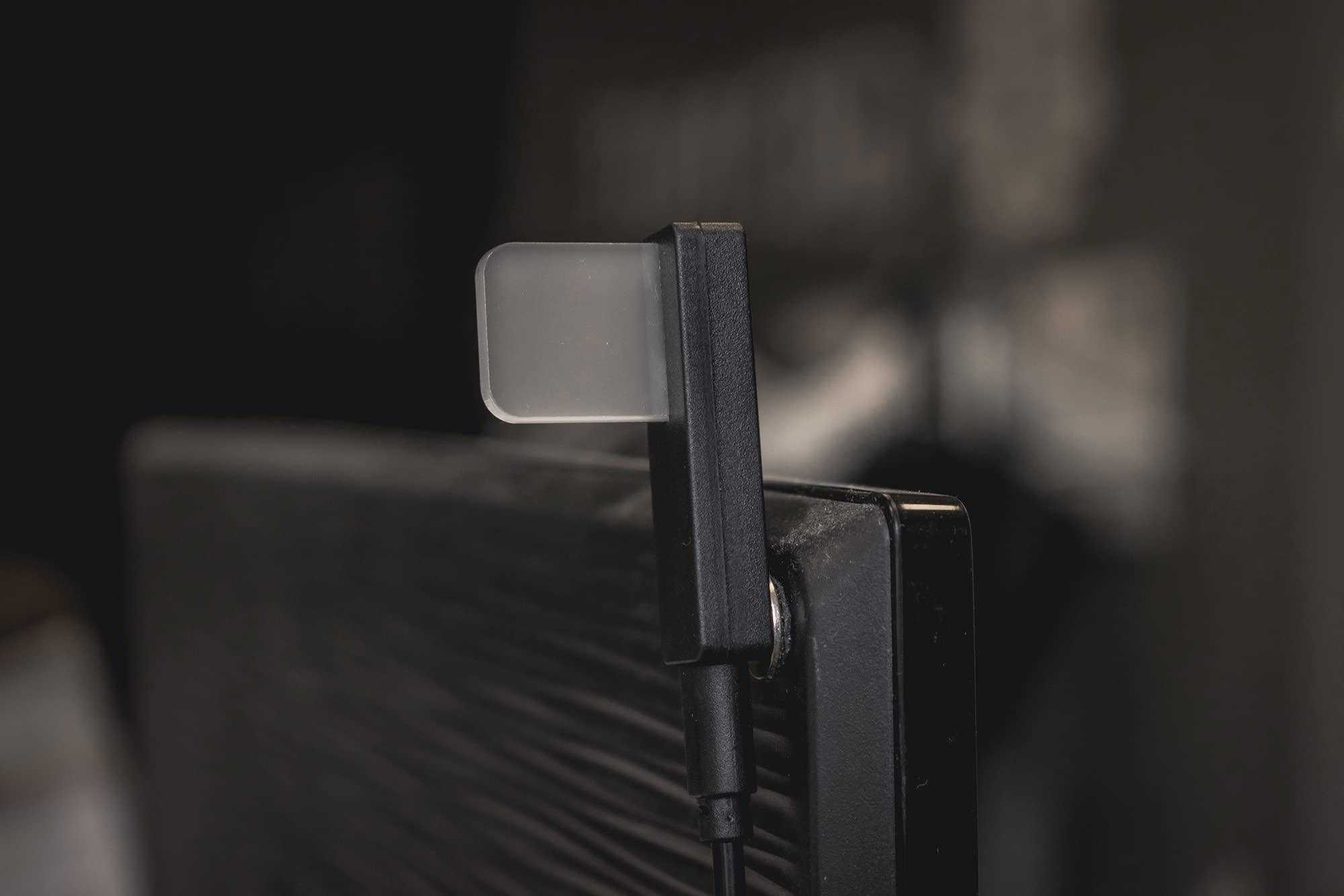 LUXAFOR Luxafor Flag LED USB Busy Light Indicator Black Luxafor Flag LED Availability Indicator That Eliminates Workspace Distractions and Boosts Productivity (59 inch Cable (USB))