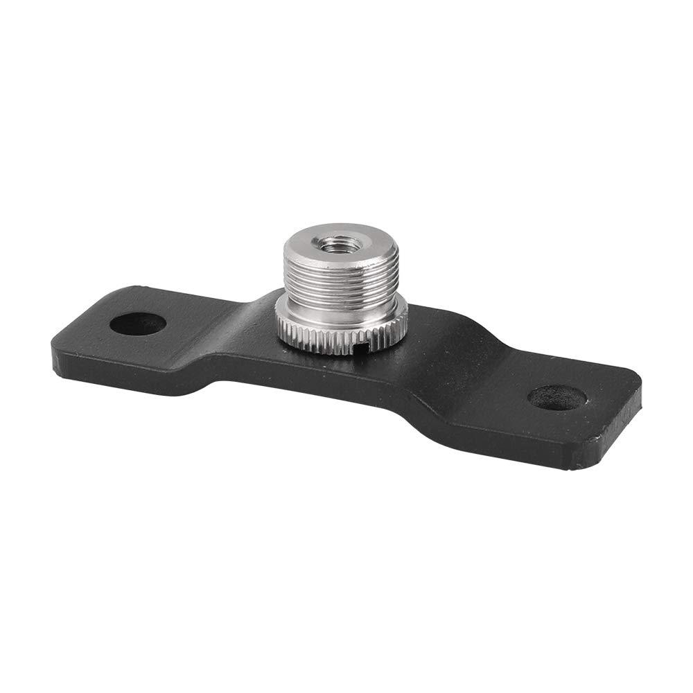 CAMVATE CAMVATE 5/8'' Male to 1/4'' Female Microphone Screw + Double Microphone Mounts Bracket + 5/8"-27 Male Screw