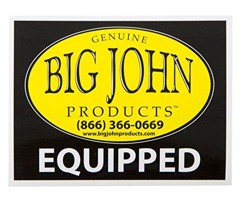 Big John Products Big John Products 7-W Big John Classic 1000 Lb Capacity Toilet Seat, White or Black