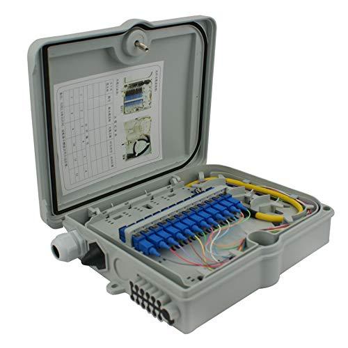 trtfiber SC/LC/Connectors FTTH Fiber Terminal Box 8/12/24/48/ cores Ports Fiber Optic Distribution Box (48 core, LC)