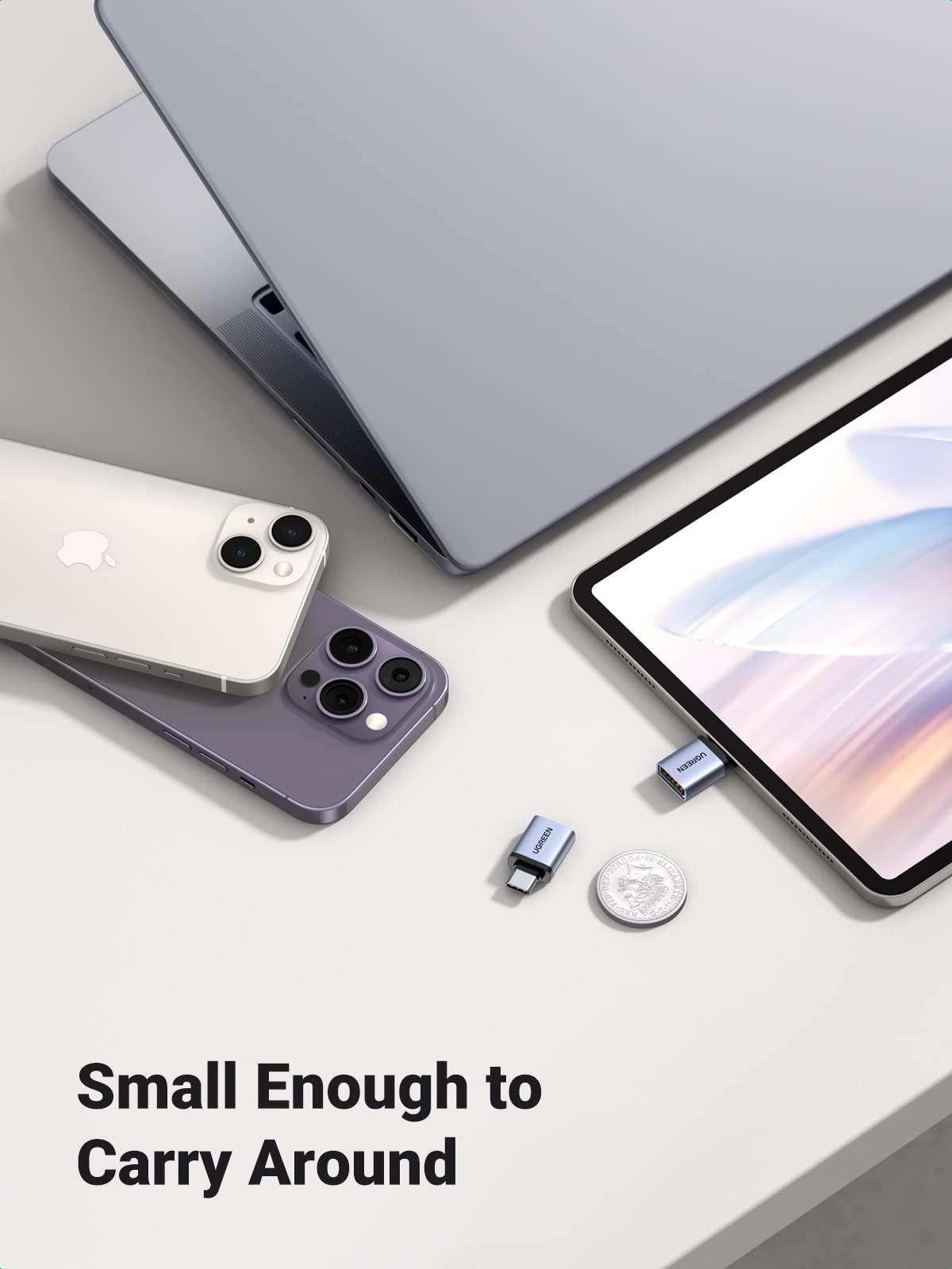 UGREEN UGREEN USB Switch Selector - 2-Port, 4 Device Sharing, Includes USB C 3.0 Adapter (2 Pack)