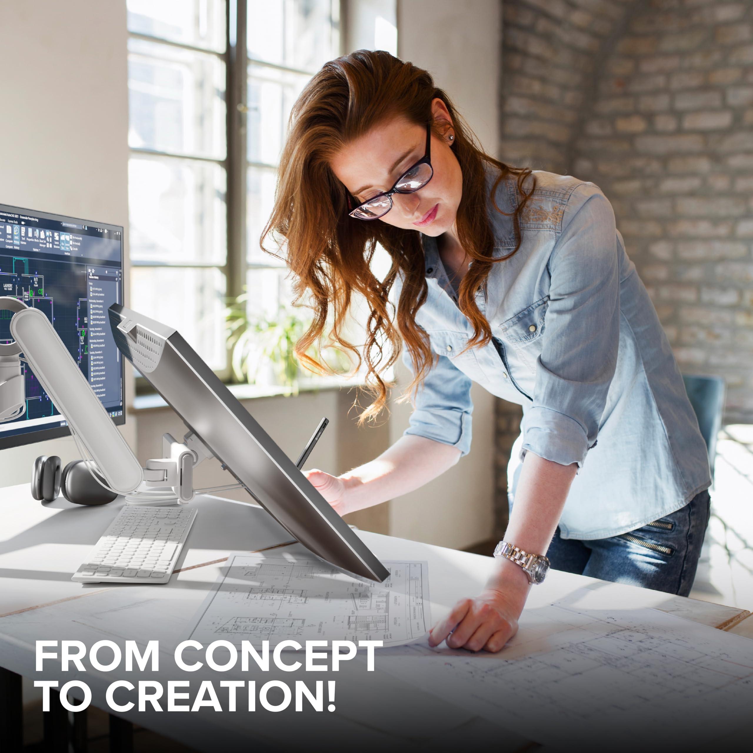 ALOGIC ALOGIC Clarity Max Touch 32" UHD 4K Monitor with USB-C Power Delivery, Webcam and Touch Screen | 4k Monitor | 65W Power Delivery | 8MP Smart Webcam