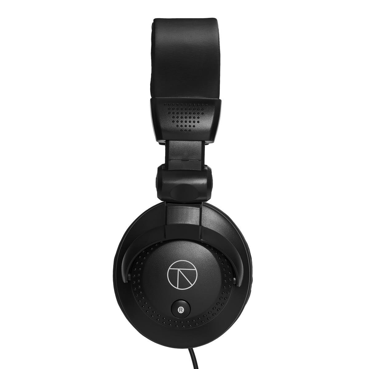Turnstile Audio TAPH100 Closed-Back Studio Monitor Headphones, Stereo over-the-ear wired phones, Bass-Infused Sound, Engineered 50mm speaker drivers