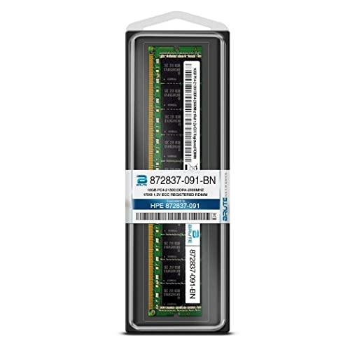 Brute Networks Brute Networks 872837-091-BN - 16GB DDR4-2666MHz 1Rx4 ECC Registered RDIMM (Compatible with OEM PN# 872837-091)