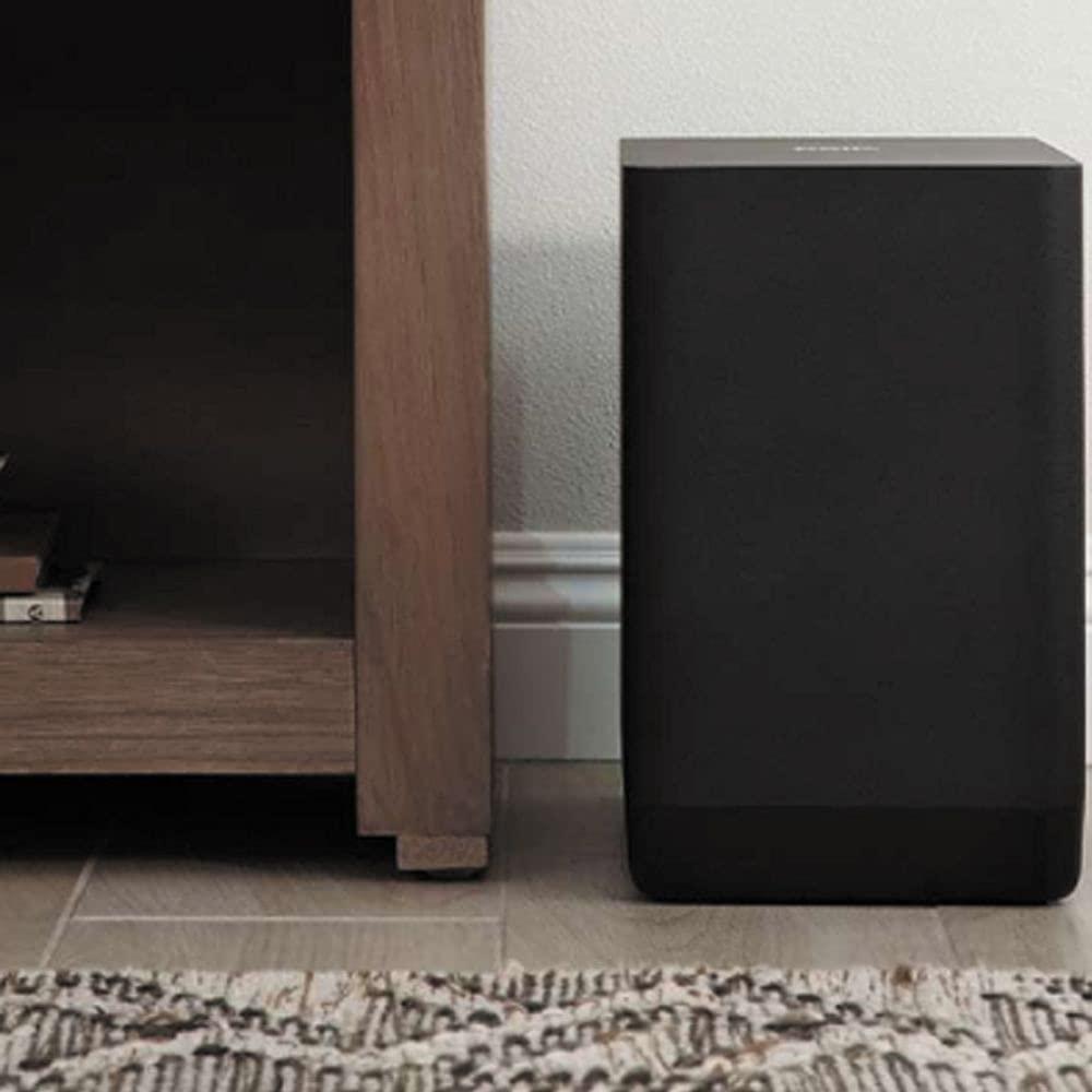 Polk Audio Polk Audio React 7\" Wireless Subwoofer - Designed to Add Deep, Impactful Bass to Polk React Soundbar, Bass Adjust EQ, Amazon Alexa Compatible