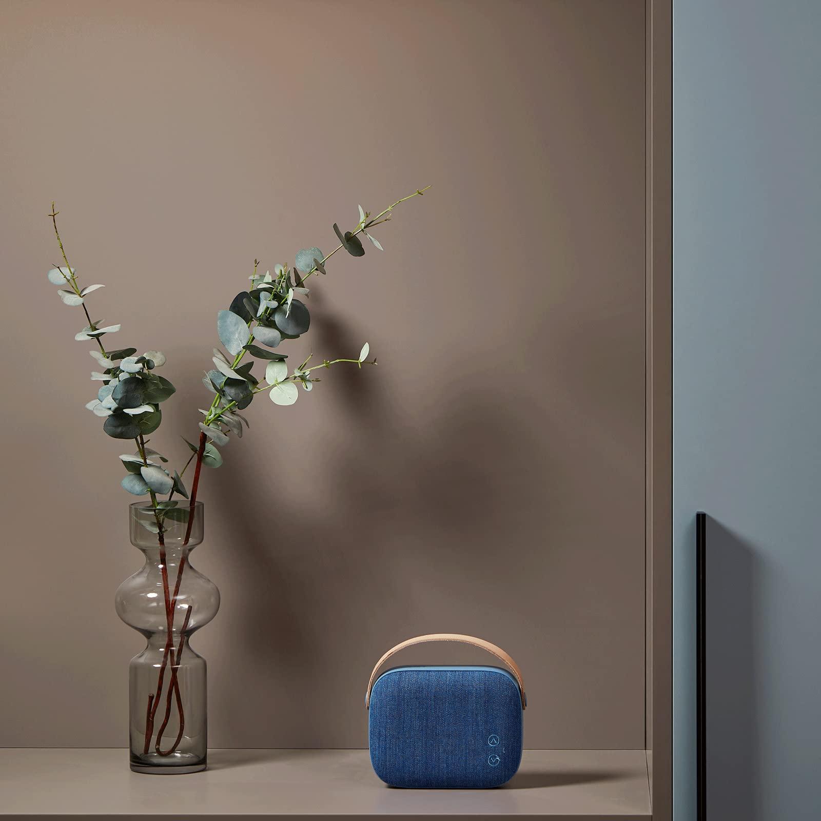 Vifa Vifa Helsinki New Version- Portable Bluetooth Speaker, Powerful Sound and Clear Treble, Stylish Appearance, Hi-Resolution Bluetooth 4.0 Wireless Speakers (Aqua Blue)