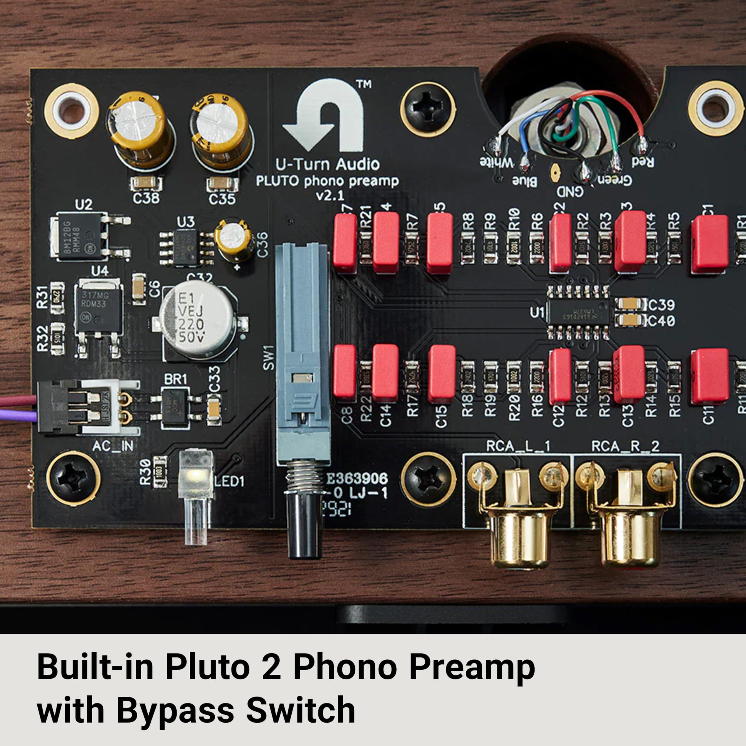 U-Turn Audio U-Turn Audio - Orbit Special Turntable (Gen 2) with Built-in Preamp, Oak
