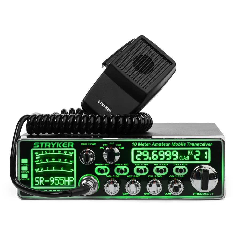 a1Telecom Stryker SR-955HP 10 Meter Single Side Band Radio W/LED Lighting & Clear Audio