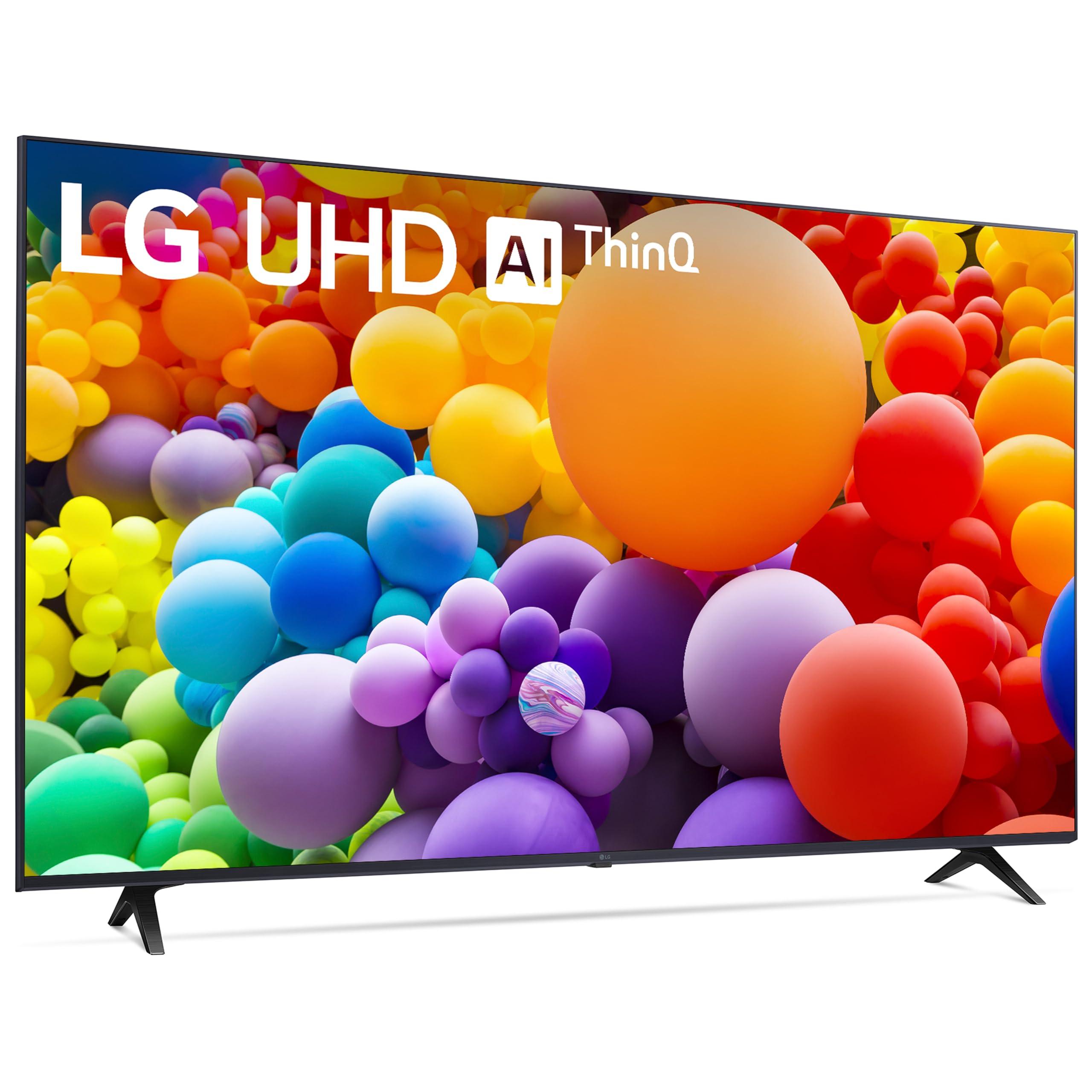 LG LG 55-Inch Class UT75 Series LED Smart TV 4K Processor Flat Screen AI-Powered with Alexa Built-in (55UT7570PUB, 2024)