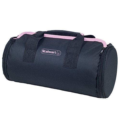 Stalwart Household Hand Tools, 86 Piece Tool Set With Roll-Up Bag by Stalwart, (Hammer, Wrench Set, Screwdriver Set, Pliers) - Great for the Home or Car - Pink