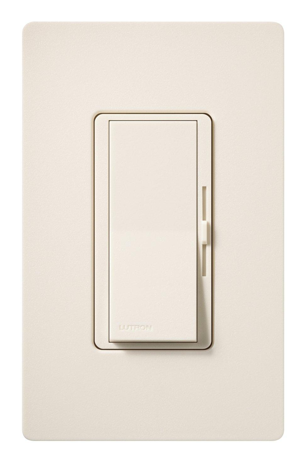 Lutron Lutron Diva 3-Speed Fan Control, Single-Pole/3-Way, DVSCFSQ-F-ES, Eggshell