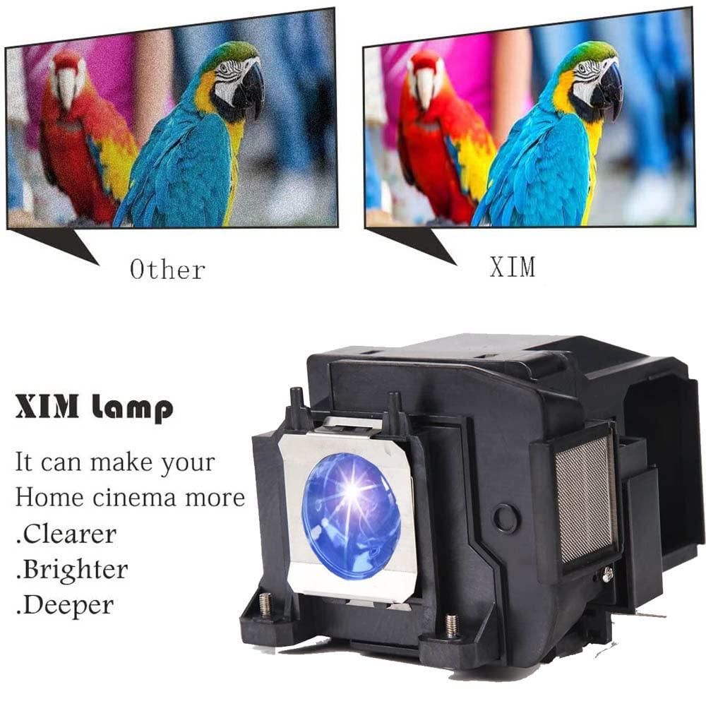 XIM XIM V13H010L85 ELPLP85 Replacement Projector Lamp with Housing for Epson PowerLite Home Cinema 3500 3100 3000 3600e