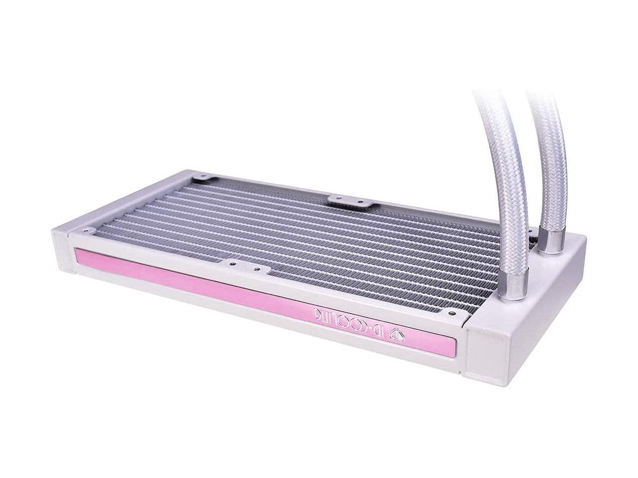 Leslied ID-Cooling PINKFLOW 240 Pink Symphony ARGB Light Effect Integrated Water-Cooled CPU Cooler