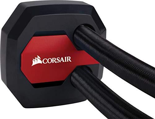 Corsair CORSAIR Hydro Series H100i v2 AIO Liquid CPU Cooler, 240mm Radiator, Dual 120mm PWM Fans, Advanced RGB Lighting and Fan Software Control