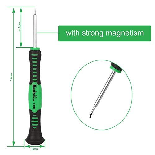Kaisi Kaisi 16-Piece Precision Screwdriver Set Repair Tool Kit Compatible Samsung, iPhone, iPad, Computers, Laptops and Other Devices