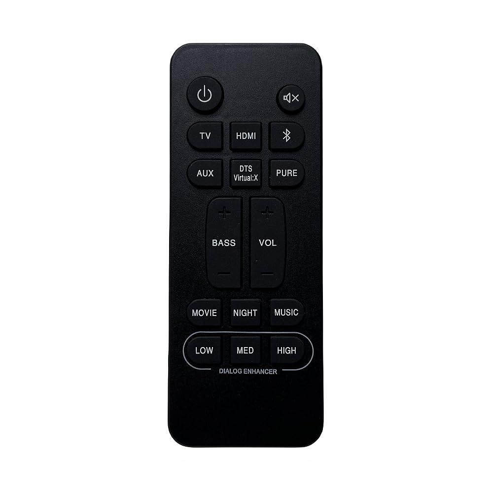 Dtirszxy New Universal Remote Control fit for Denon DHTS216 DHT-S216H DHTS216H RC-1236 RC-1230 DHT-S416 Home Theater Sound Bar System