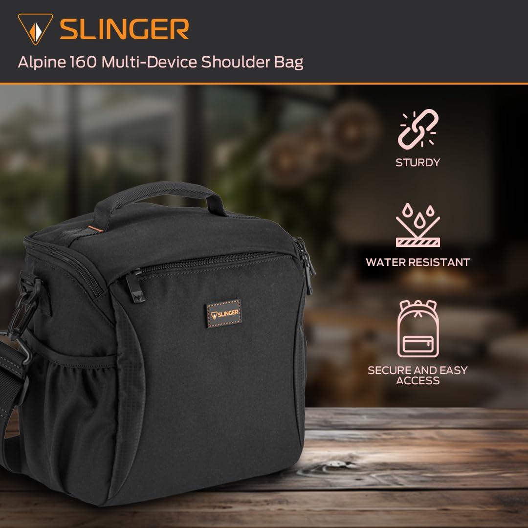 Panasonic Panasonic LUMIX FZ80D 18.1MP Point & Shoot Digital Camera Bundle with SanDisk Ultra 32GB Memory Card, Slinger Shoulder Bag, Camera Wrist Strap