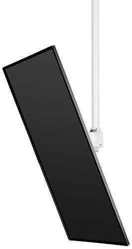 Atdec Atdec TH-3070-CTSW Ceiling Mount with Short Drop Length for Displays up to 143-Pound, White