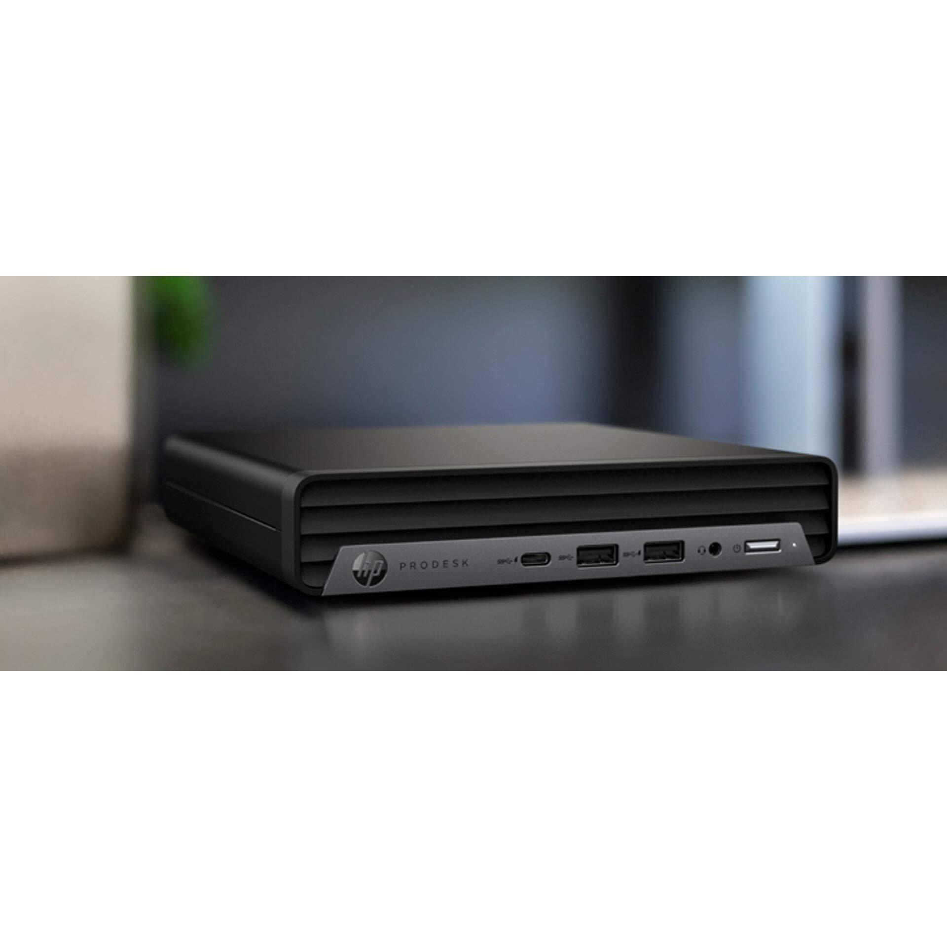 HP HP Business Desktop ProDesk 400 G6 Mini Computer - Intel i5-10500T (6 Core) 2.30 GHz (Max 3.8GHz), 8GB DDR4, 1TB HDD, USB3.1, USB-C, DP, HDMI, WLAN, BT, W10P (Renewed)