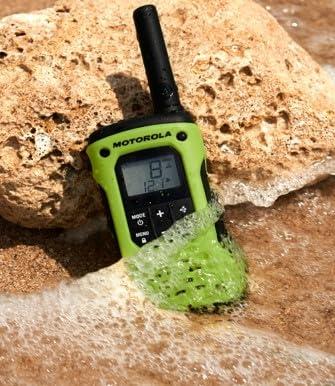 Motorola Solutions Motorola Solutions T600 35 mi. Waterproof Two-Way Radio Green 2-Pack