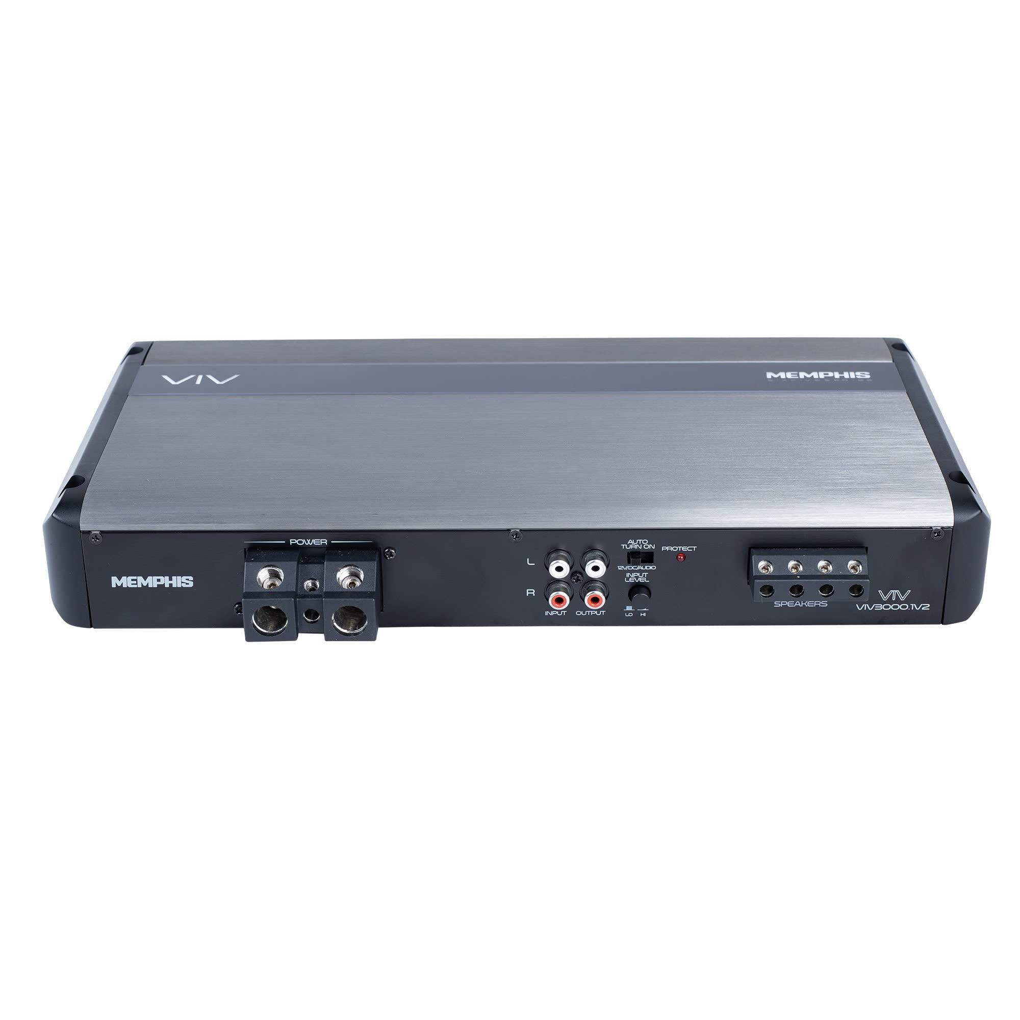 Memphis Memphis Audio VIV3000.1V2 SixFive Series 3000w Mono Car Amplifier Amp with DSP