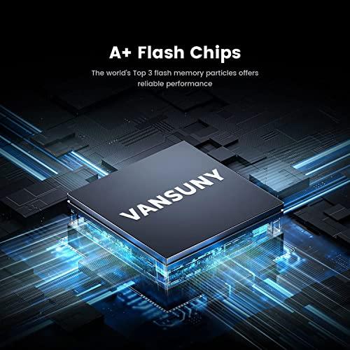 Vansuny Vansuny 1TB Portable External SSD, USB 3.1 Gen2 540MB/s High-Speed Data Transfer, Metal USB C Mini Portable External Solid State Drive for PC, Laptop, Phones and More